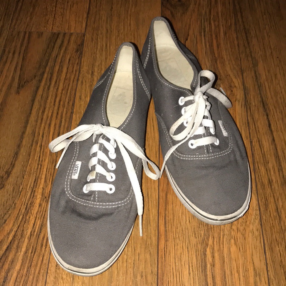 Barely used grey vans!